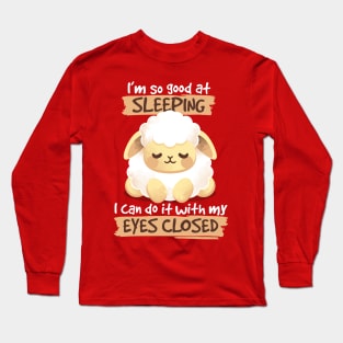Sleeping sheep Long Sleeve T-Shirt